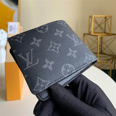 louis vuitton monogram eclipse split multiple wallet|louis vuitton monogram eclipse wallet.